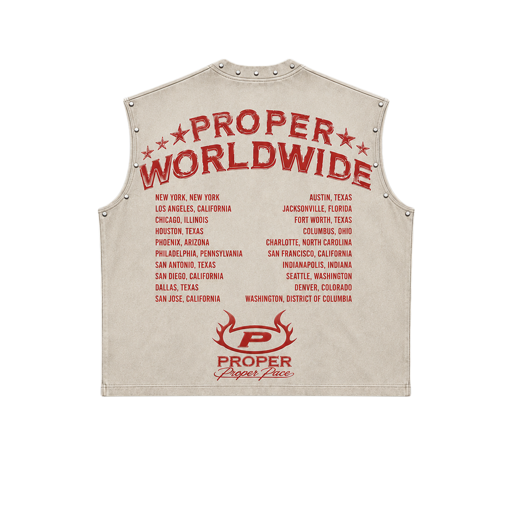 PROPER WORLDWIDE STUDDED TANK ®
